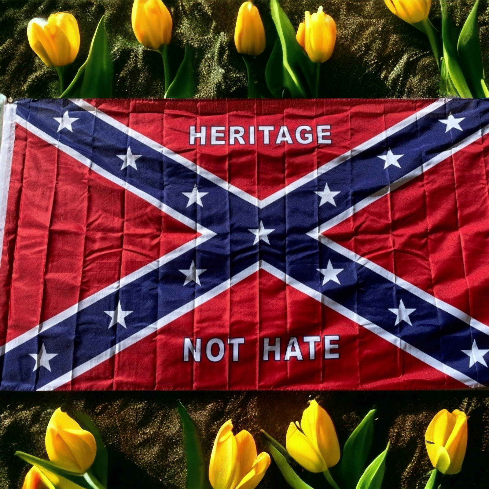 Heritage Not Hate Flag
