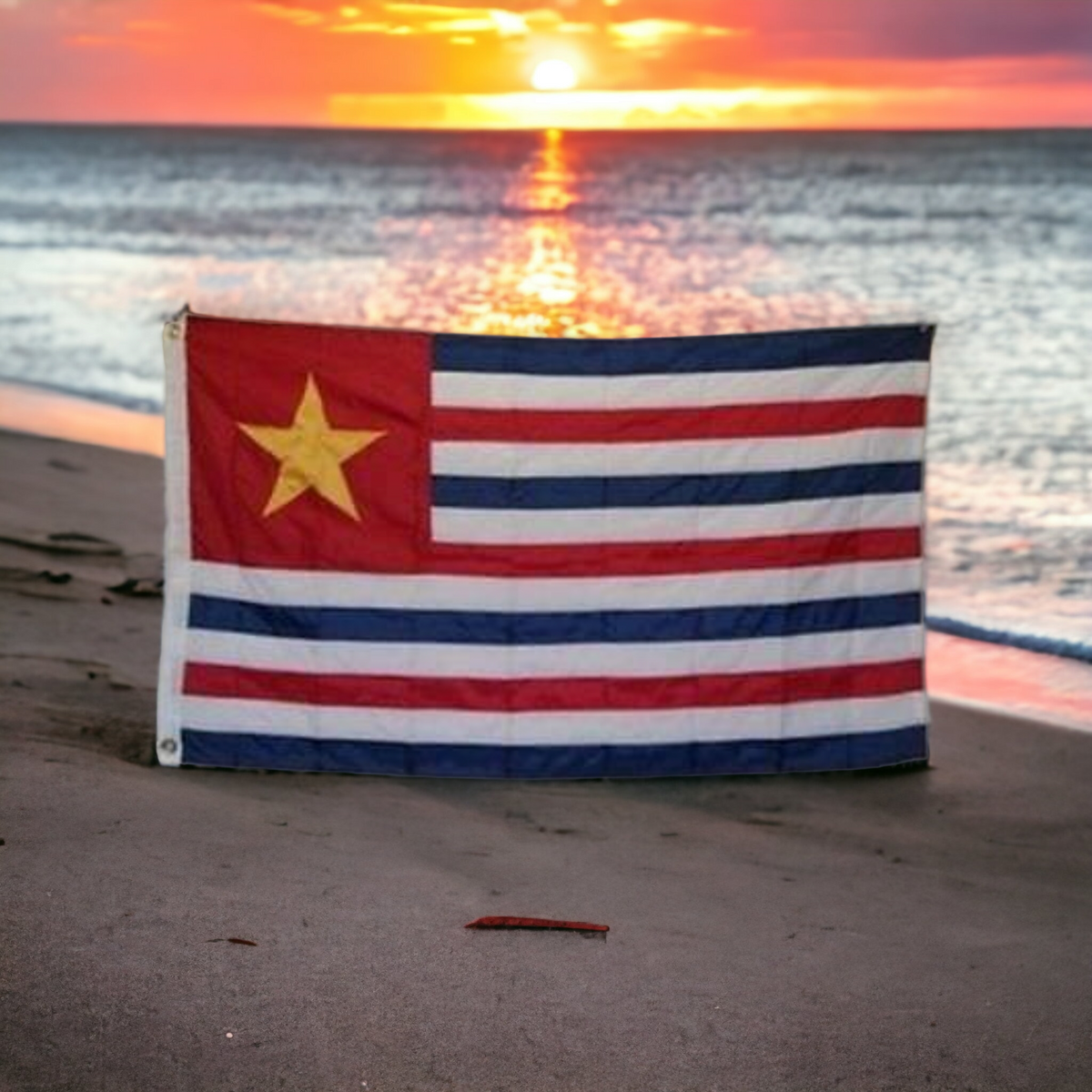 Louisiana Republic Flag