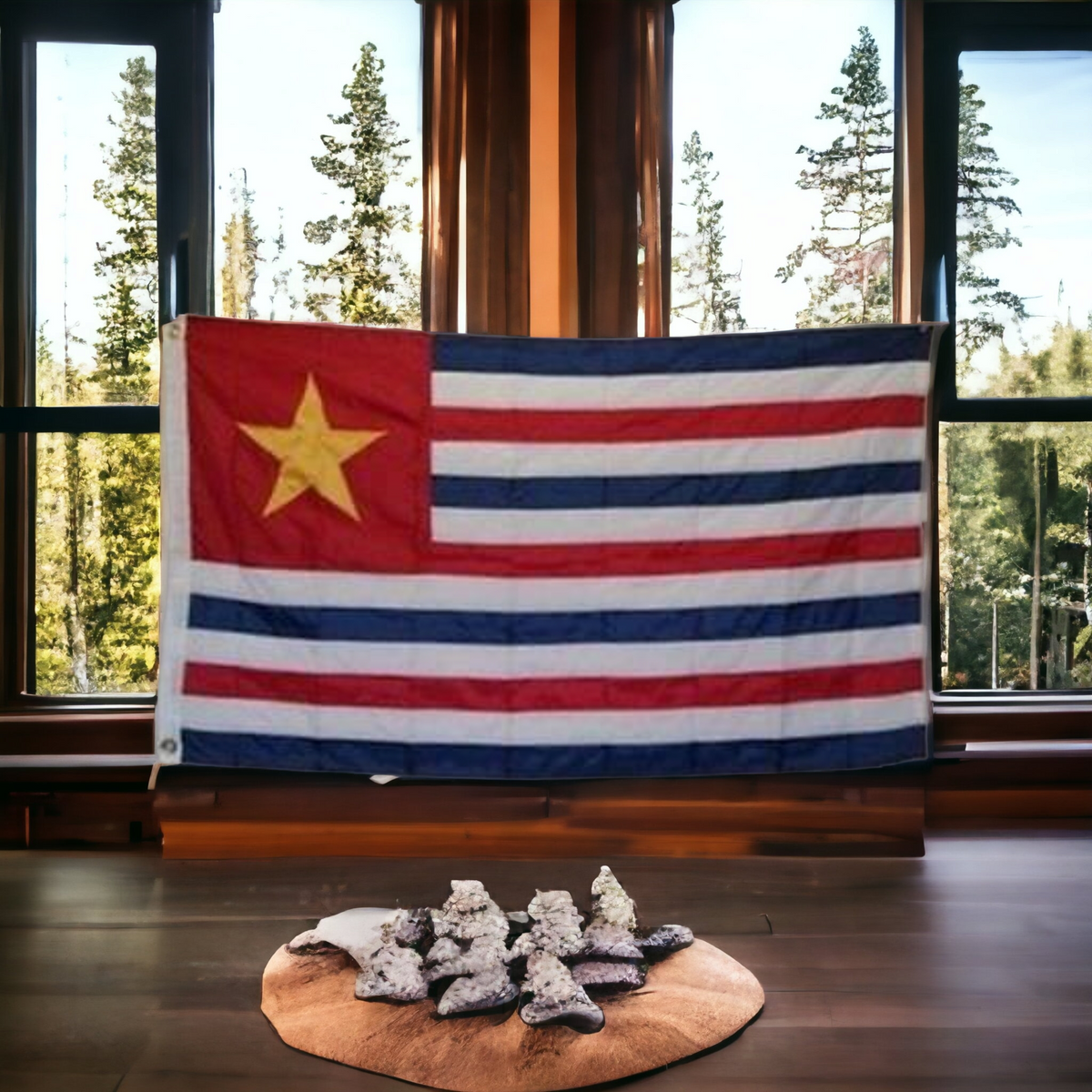 Louisiana Republic Flag