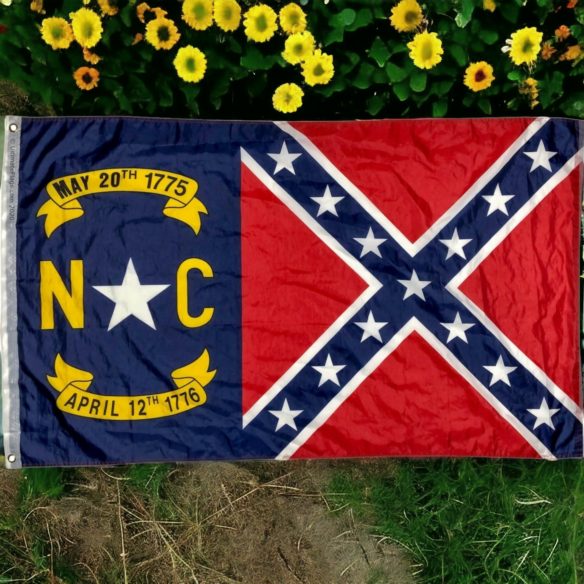 North Carolina Battle (Yellow Letters)