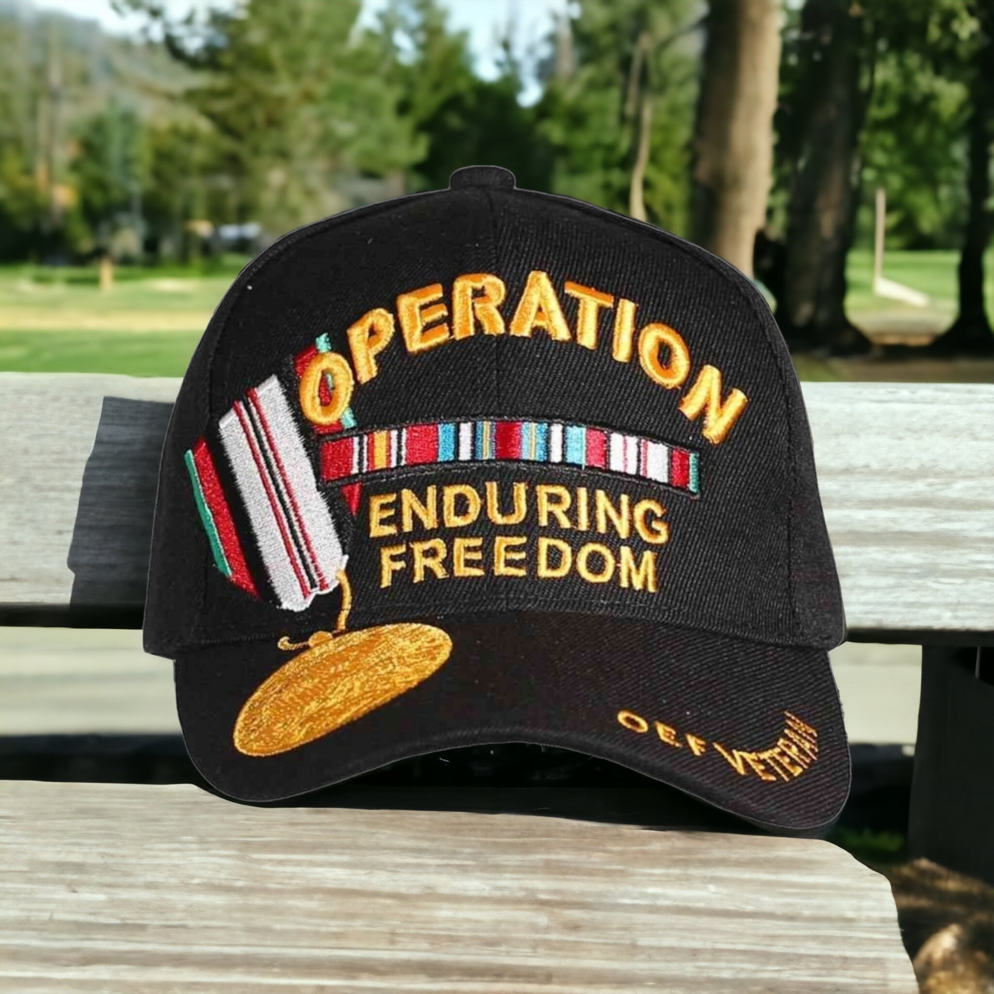 Operation Enduring Freedom Campaign Medal Hat