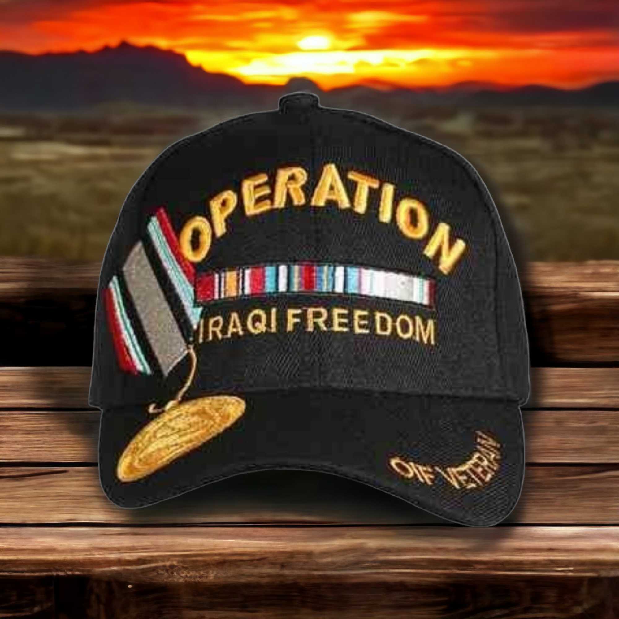 Operation Iraqi Freedom Campaign Medal Hat