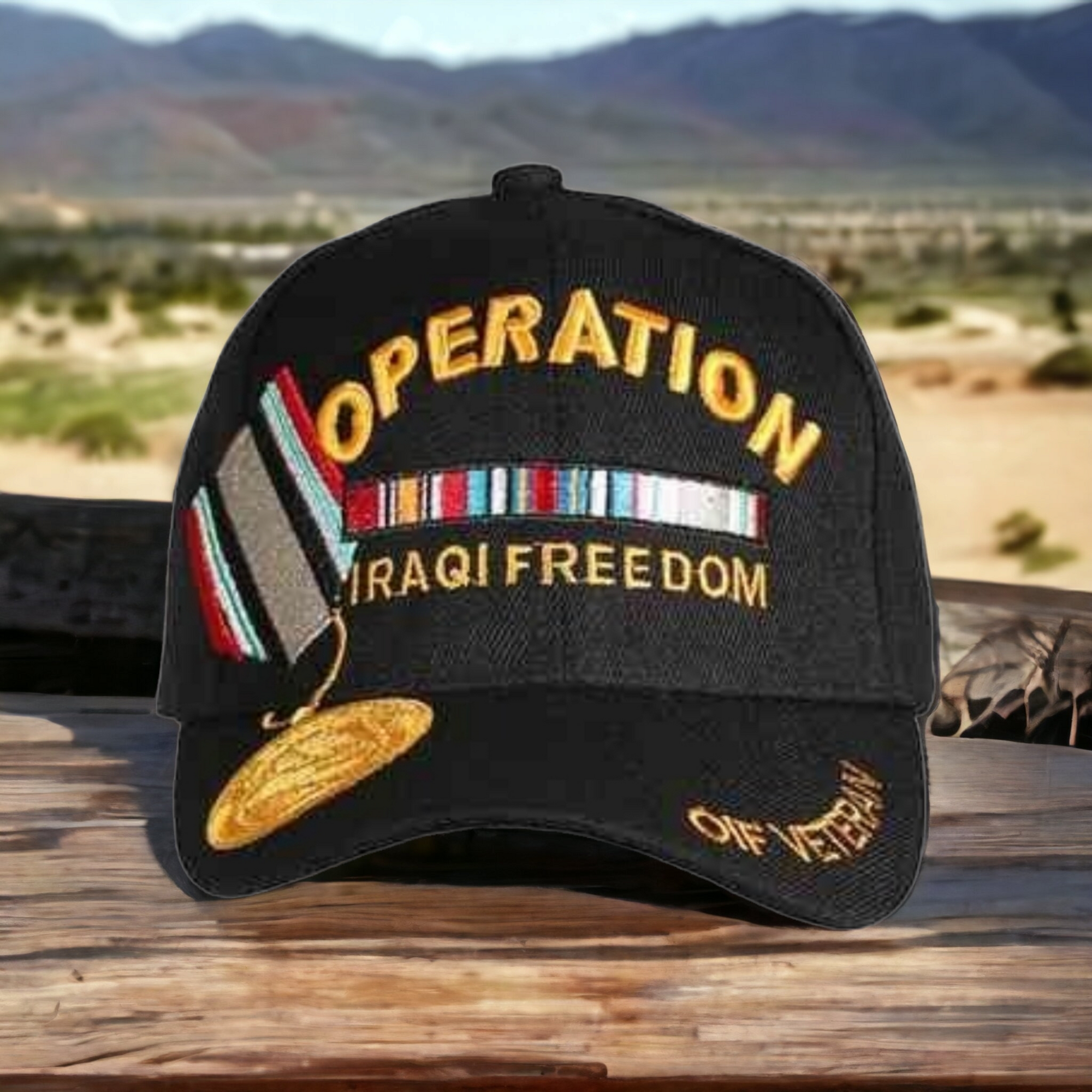 Operation Iraqi Freedom Campaign Medal Hat