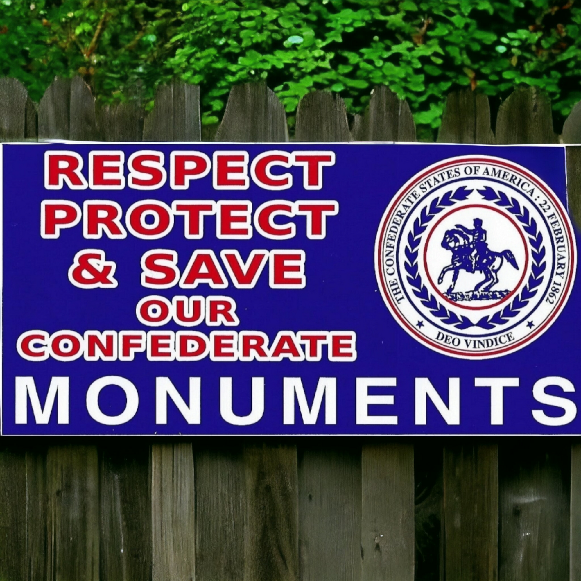 Respect, Protect, And Save Our Monuments Sticker