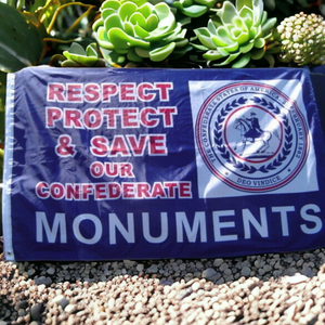 Respect, Protect, and Save Our Monuments Flag