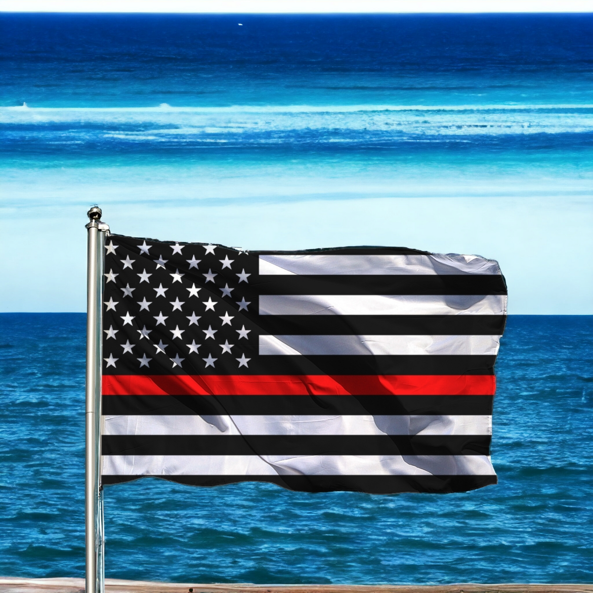 American Red Lives Matter Flag v1