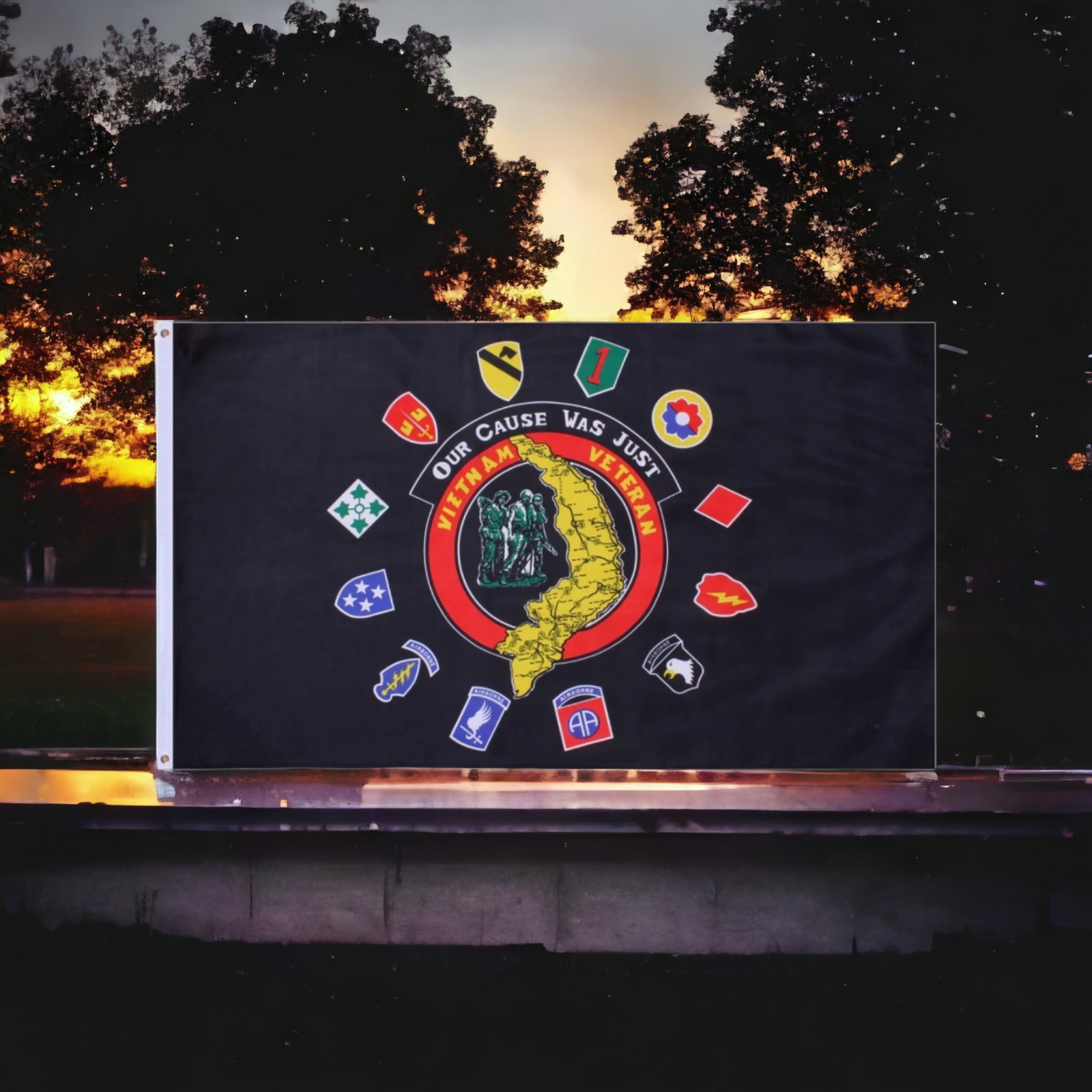 US Army Vietnam Veterans Flag