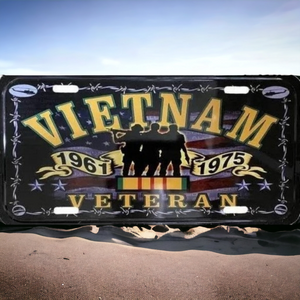 Vietnam Veteran Car Tag