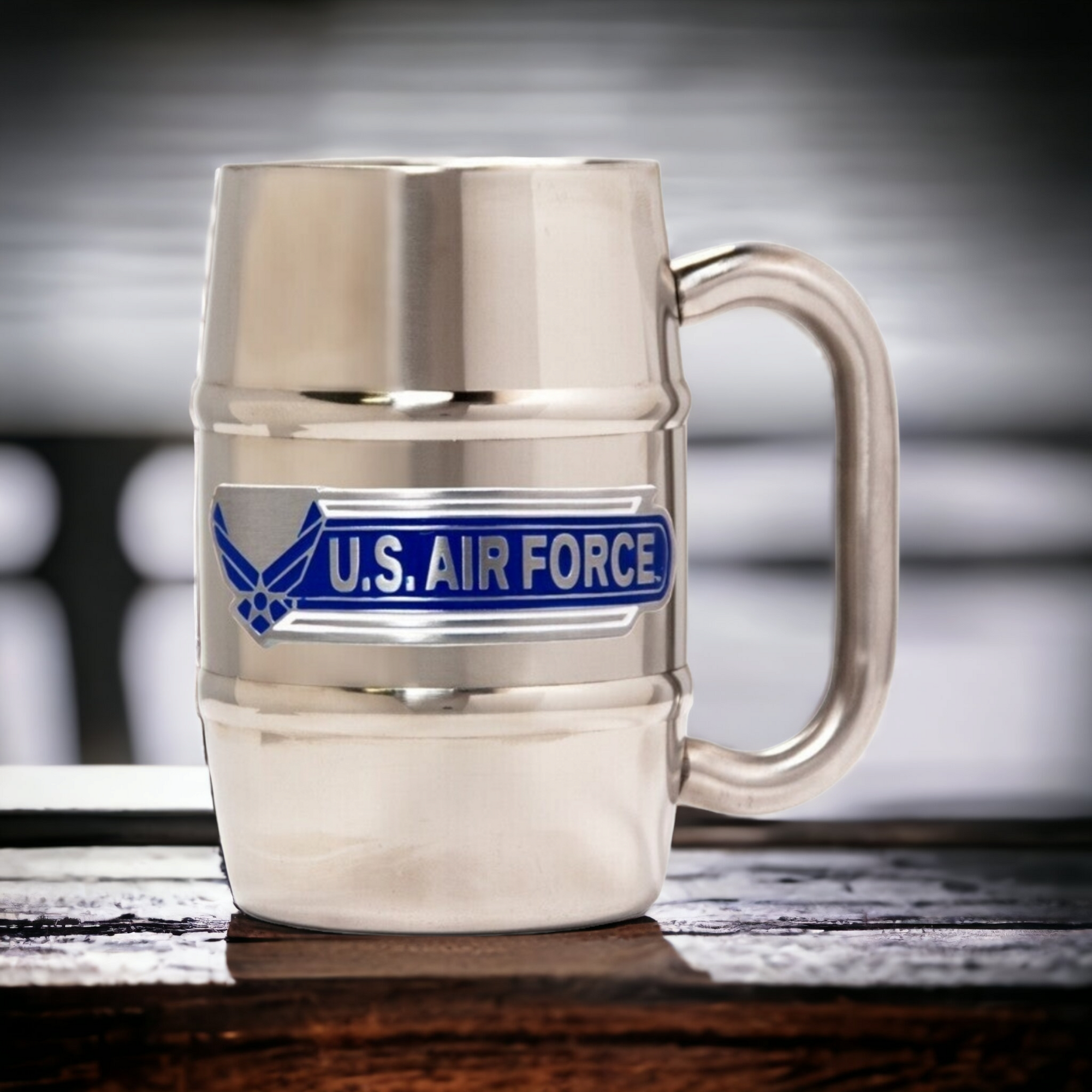 US Air Force Stainless Steel Insulated Barrel Mug