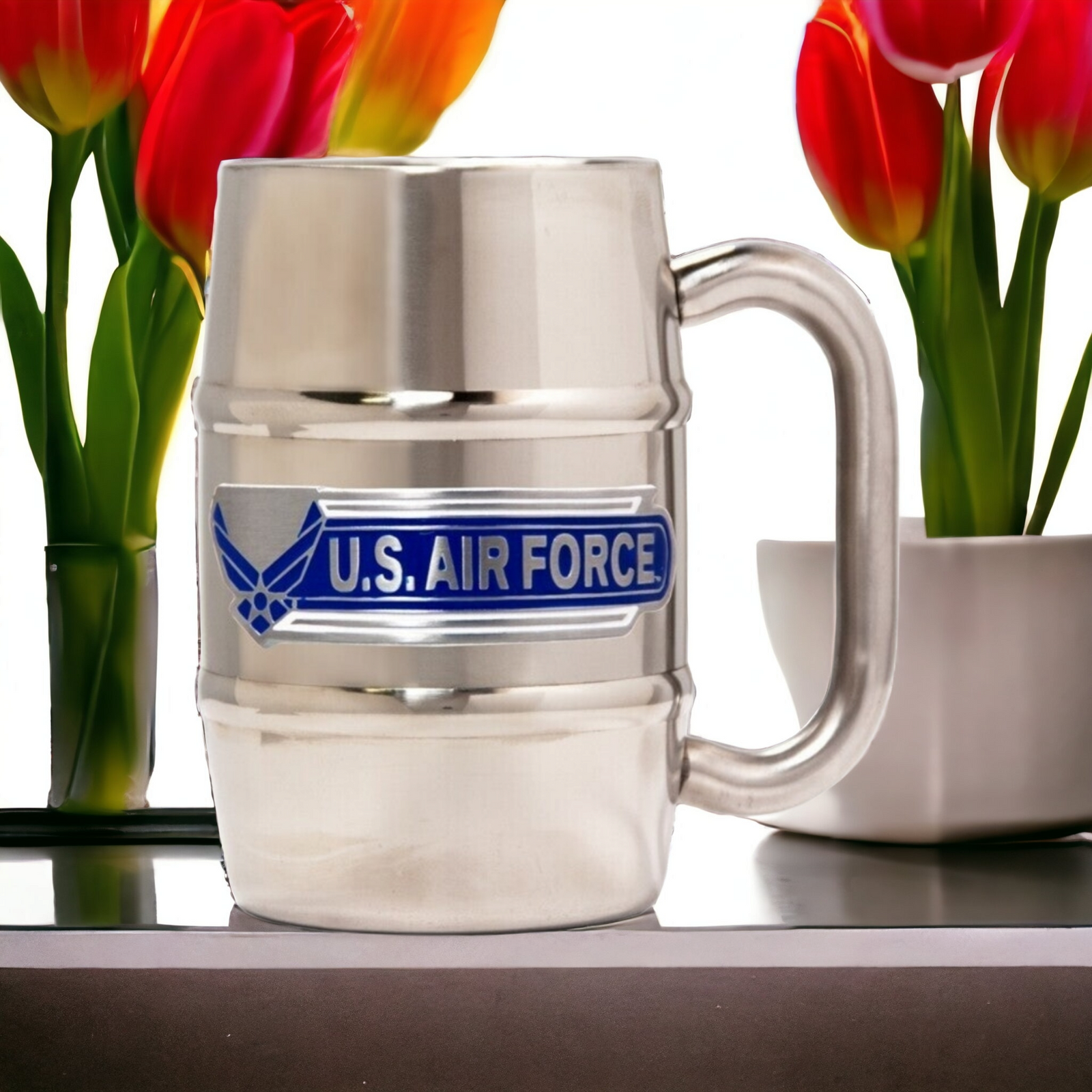 US Air Force Stainless Steel Insulated Barrel Mug