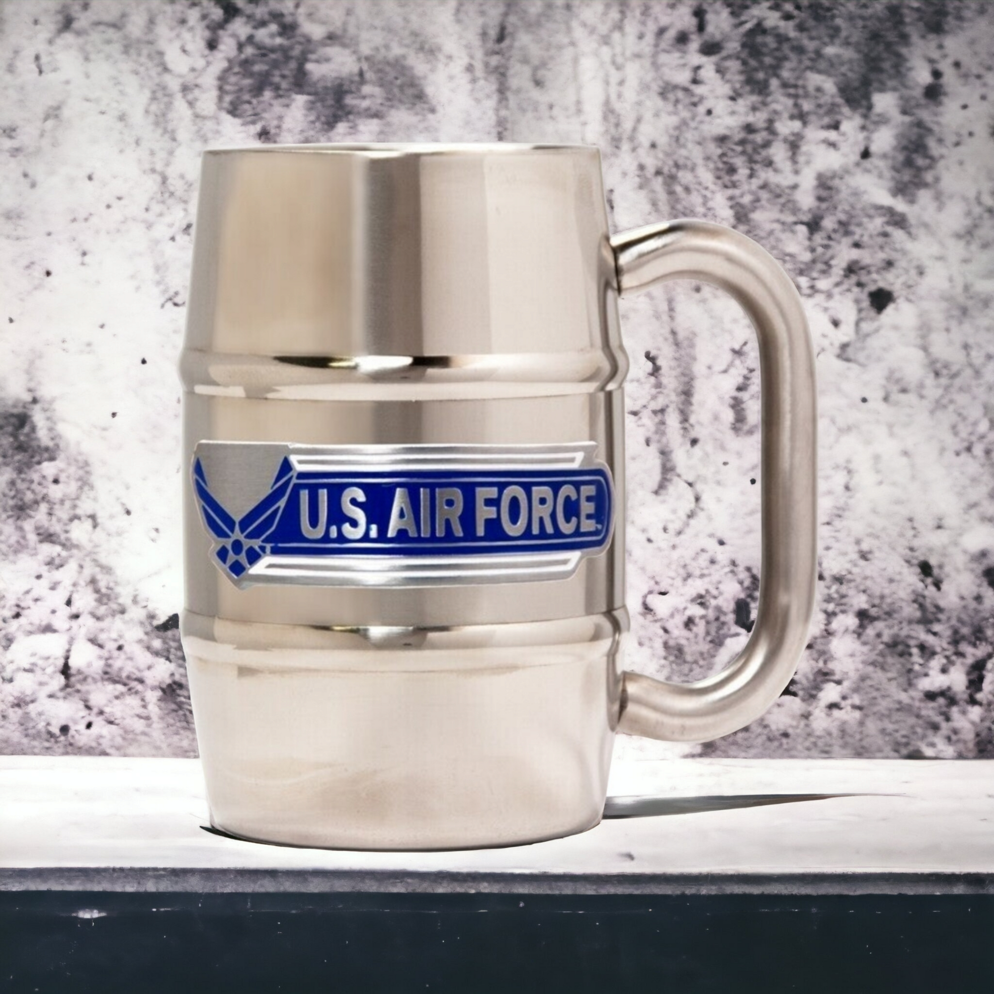 US Air Force Stainless Steel Insulated Barrel Mug
