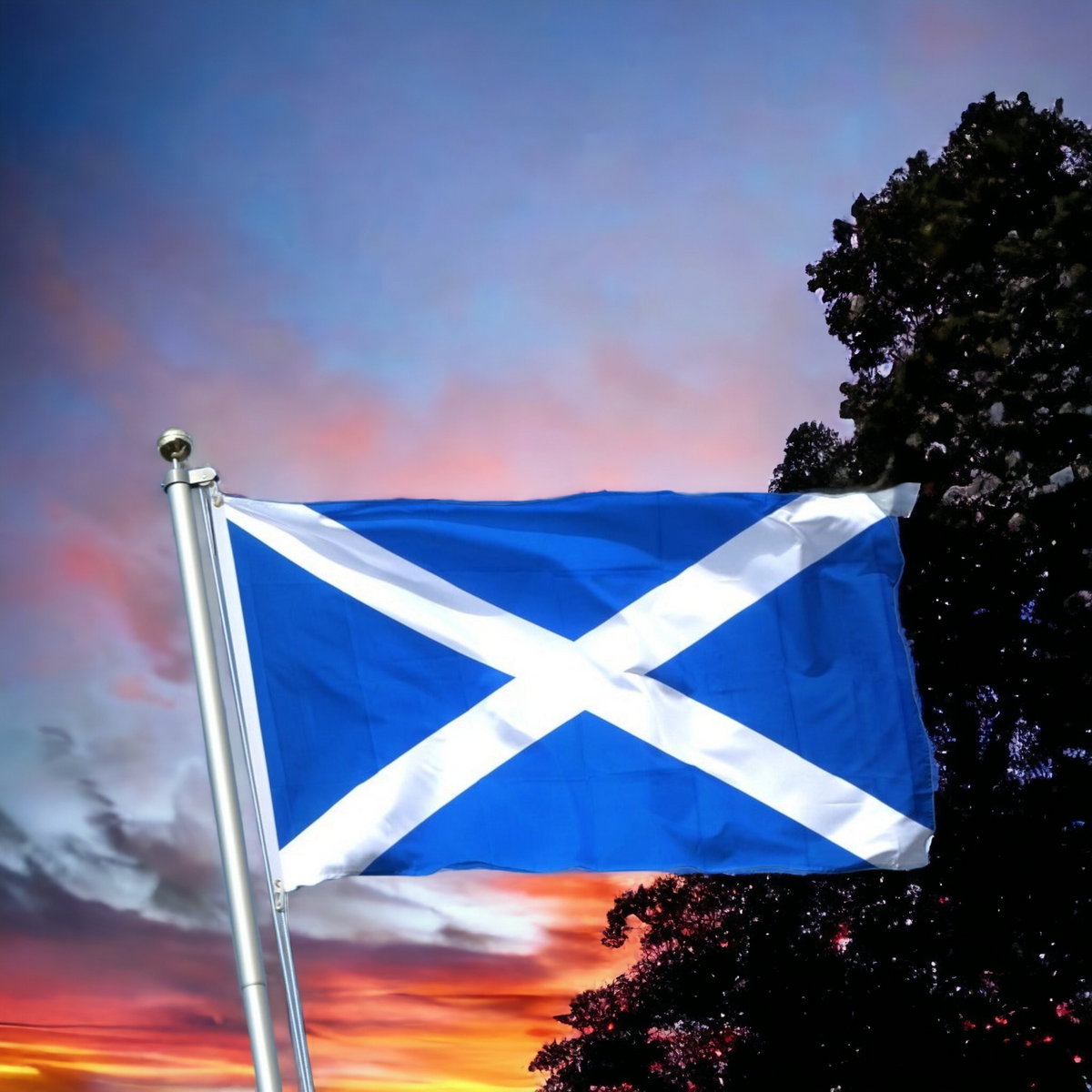 St. Andrews Cross Flag