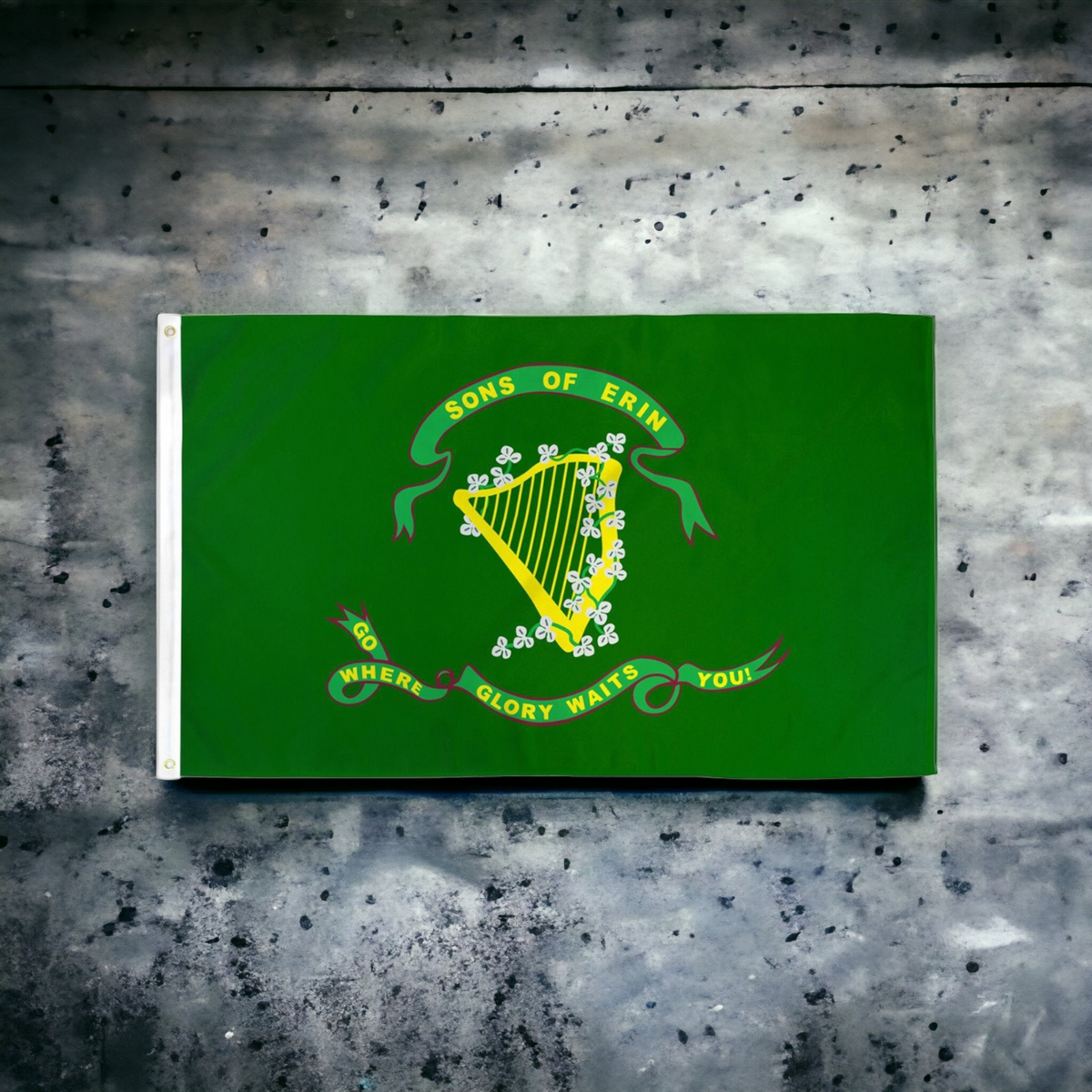 Sons Of Erin Flag - 10th Tennessee Regiment