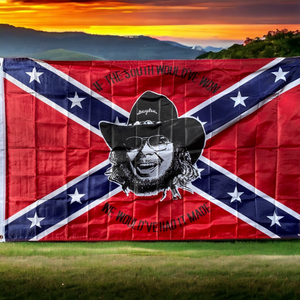 Battle Flag With Hank Williams Jr