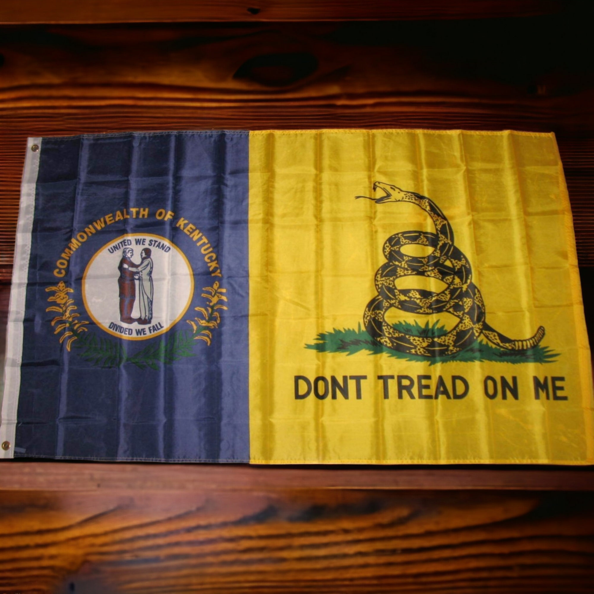 Gadsden Kentucky Combo Flag