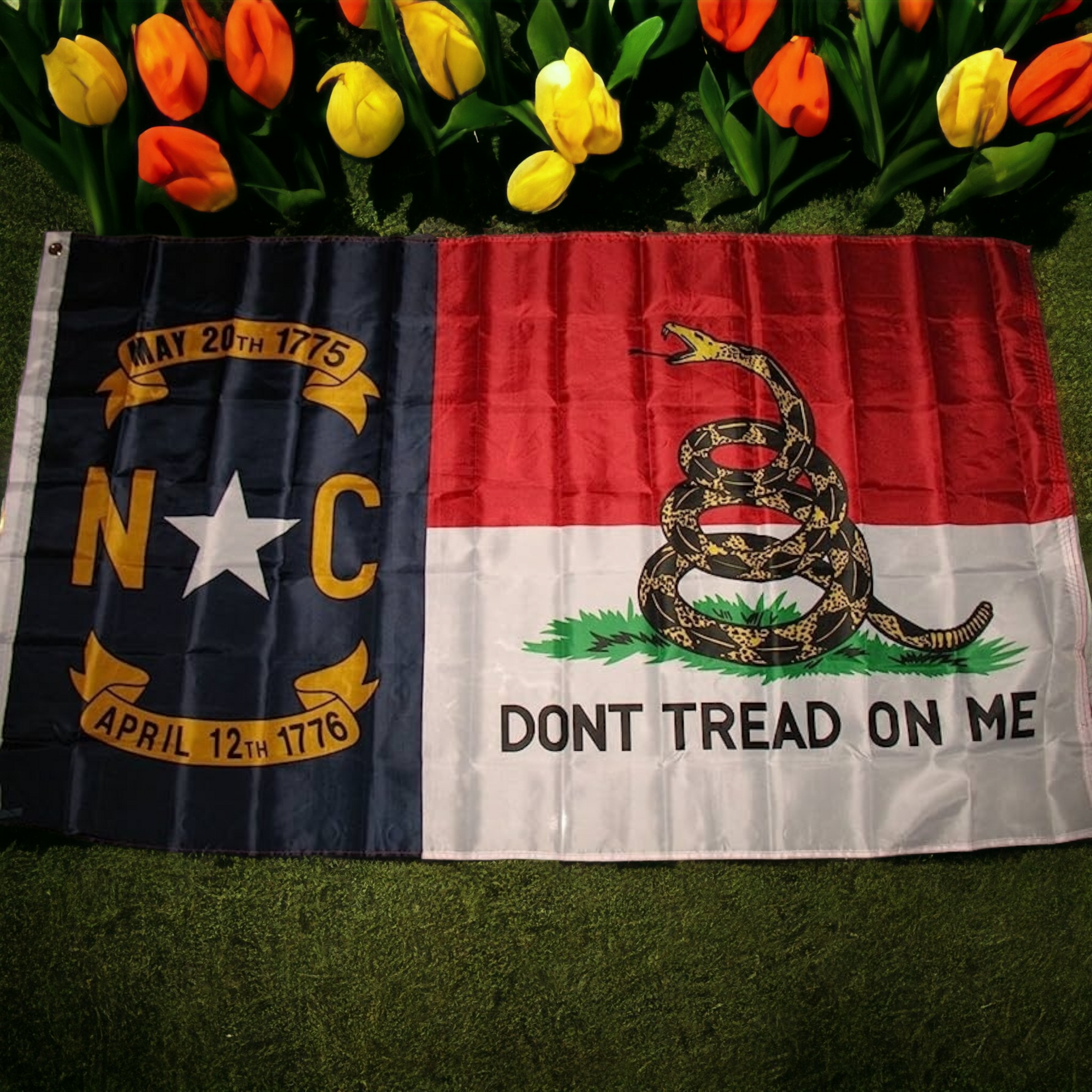 Gadsden North Carolina Combo Flag