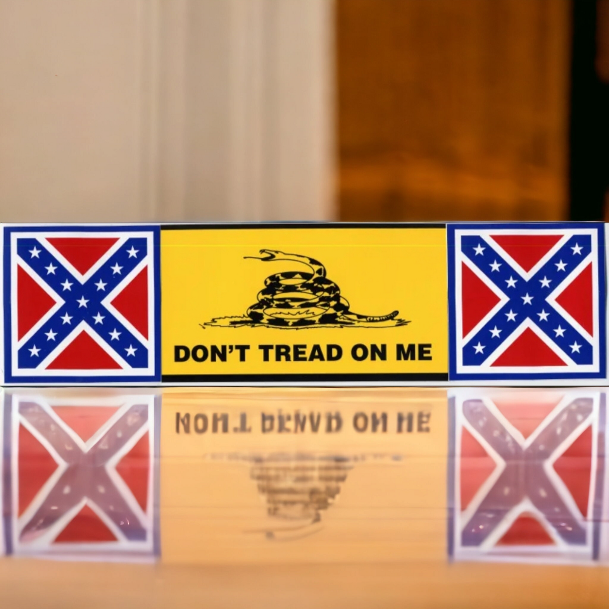 DTOM / Battle Flag Sticker