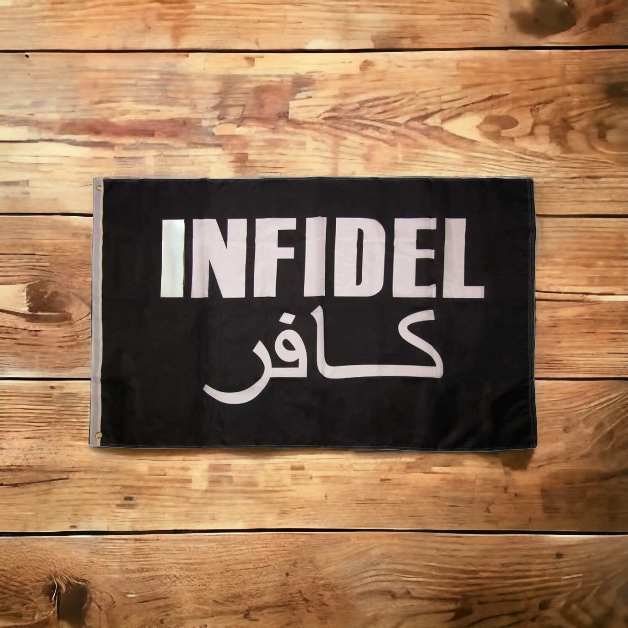 Infidel Flag - Black