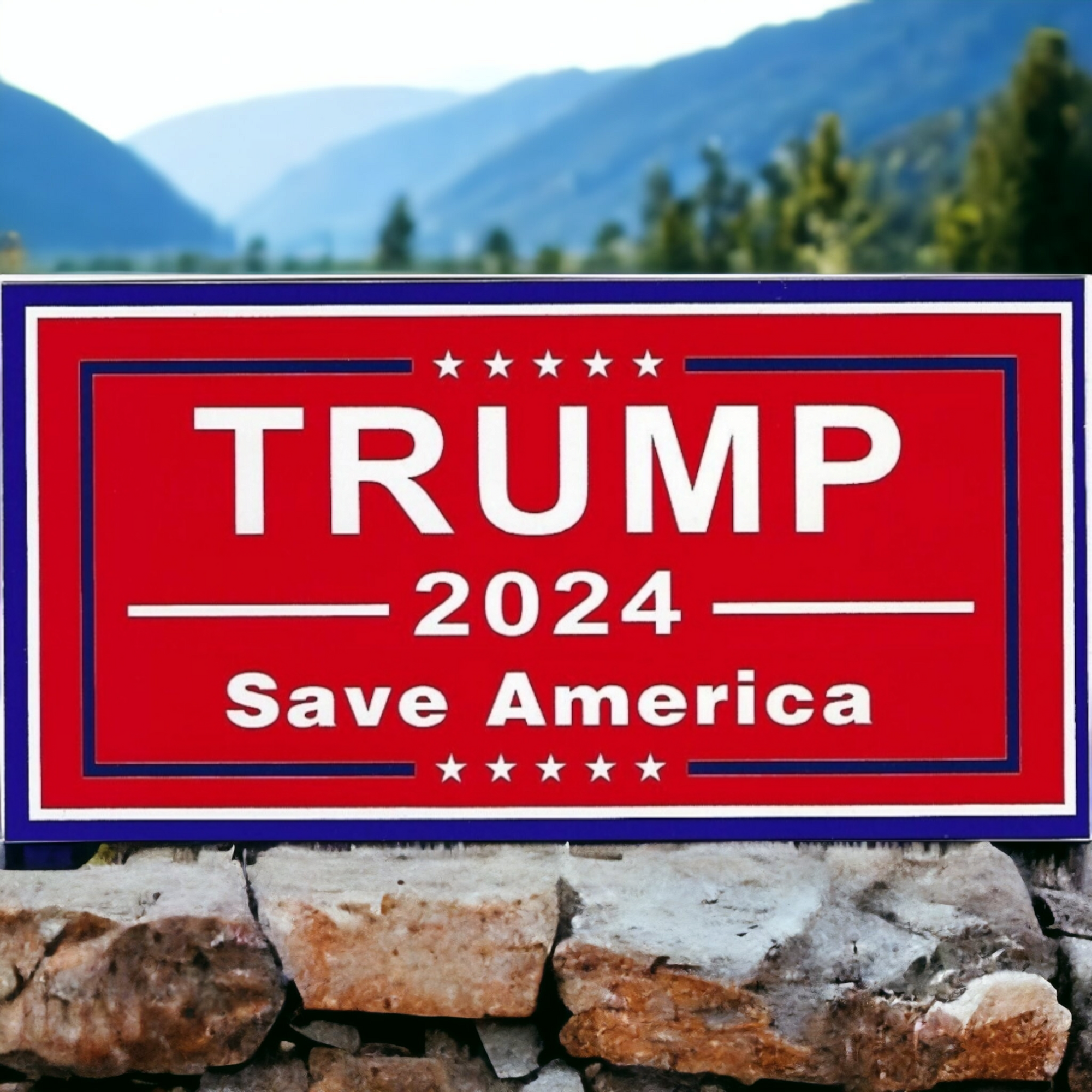 Trump 2024 Save America Sticker