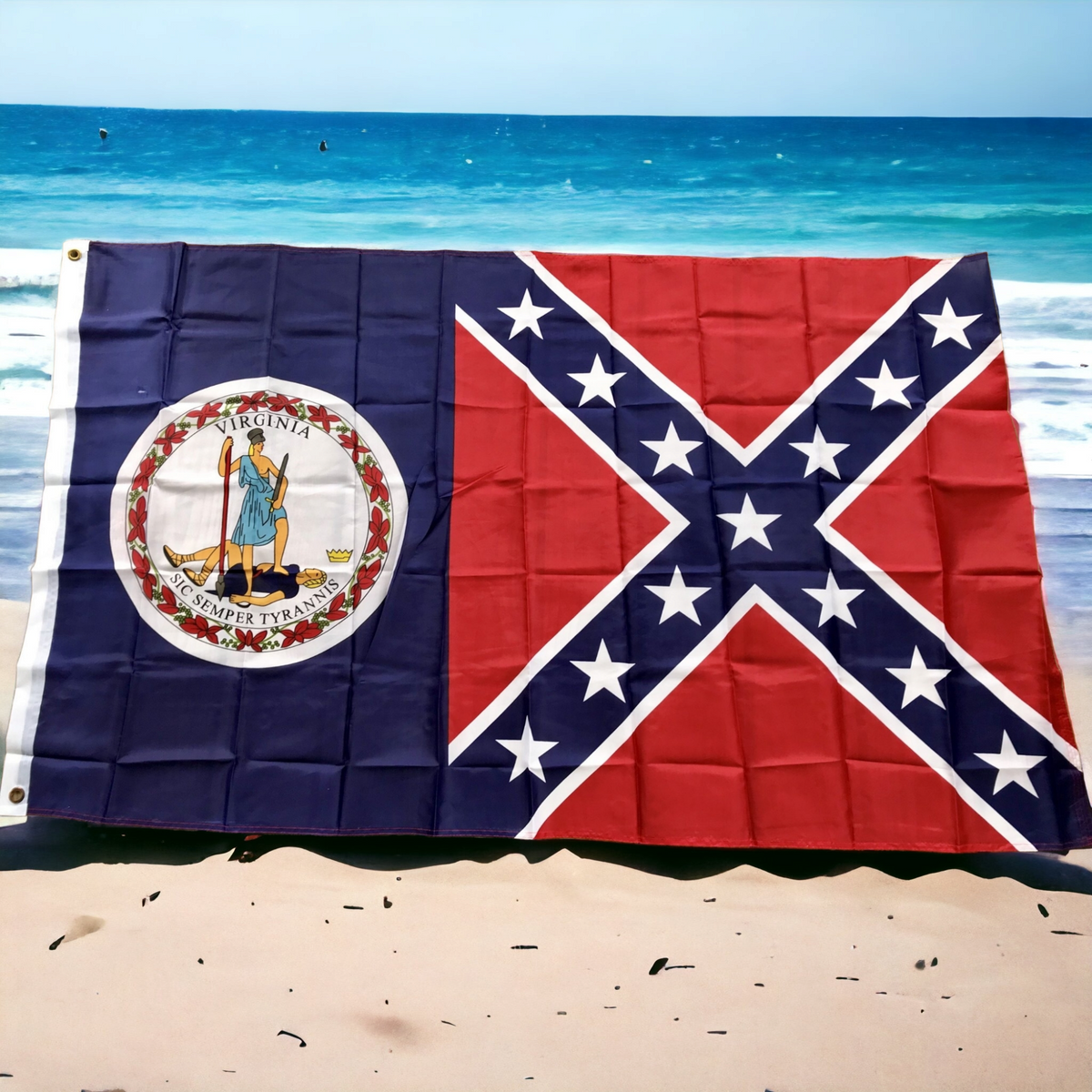 Virginia Battle Flag Combo