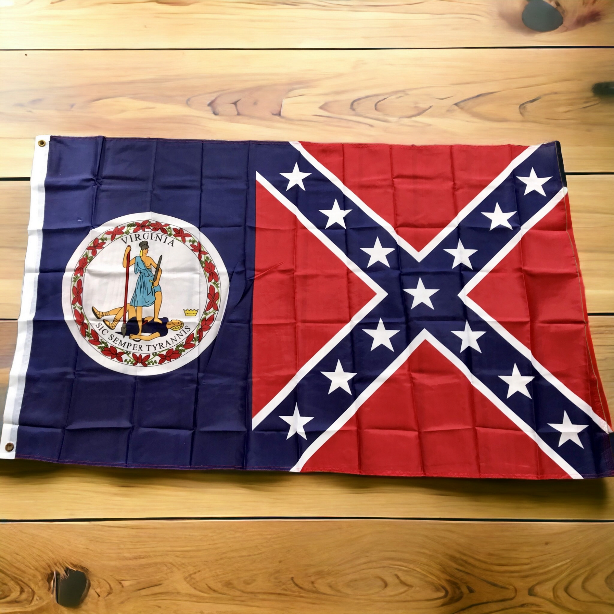 Virginia Battle Flag Combo