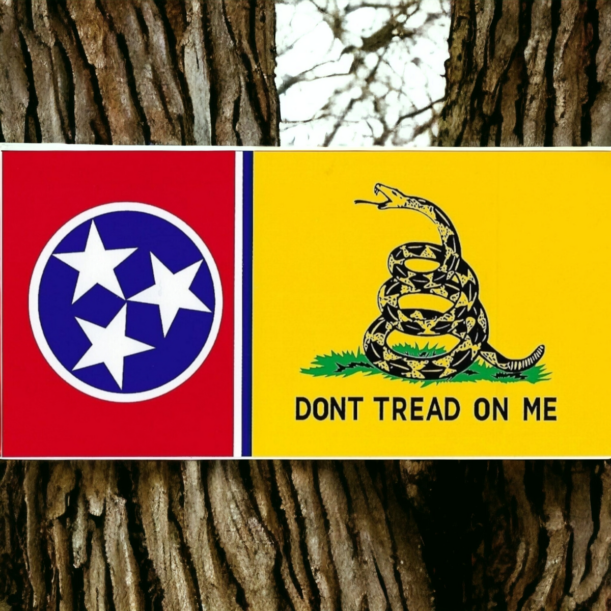 Tennessee Don&#39;t Tread On Me Sticker
