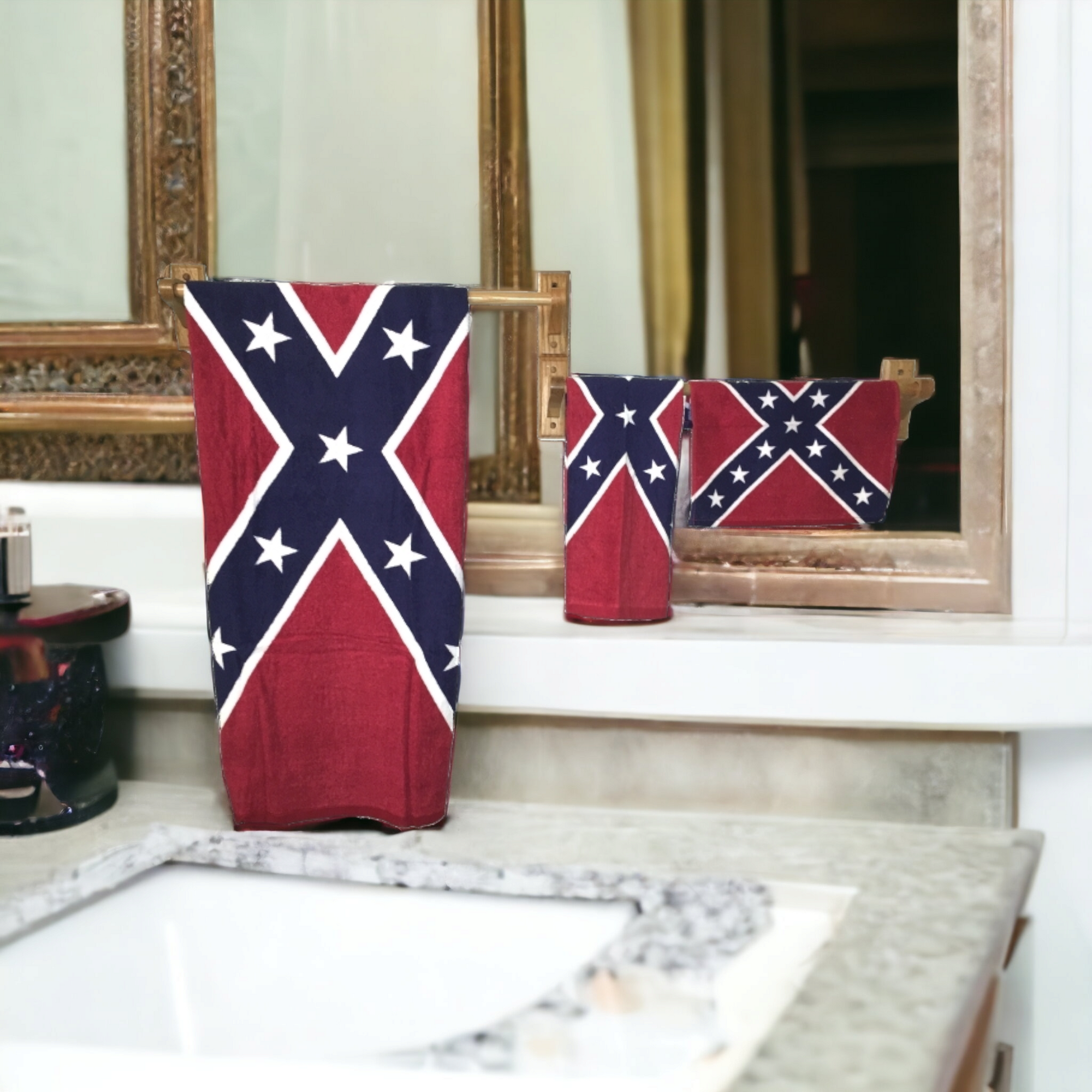 Battle Flag 3 Piece Towel Set