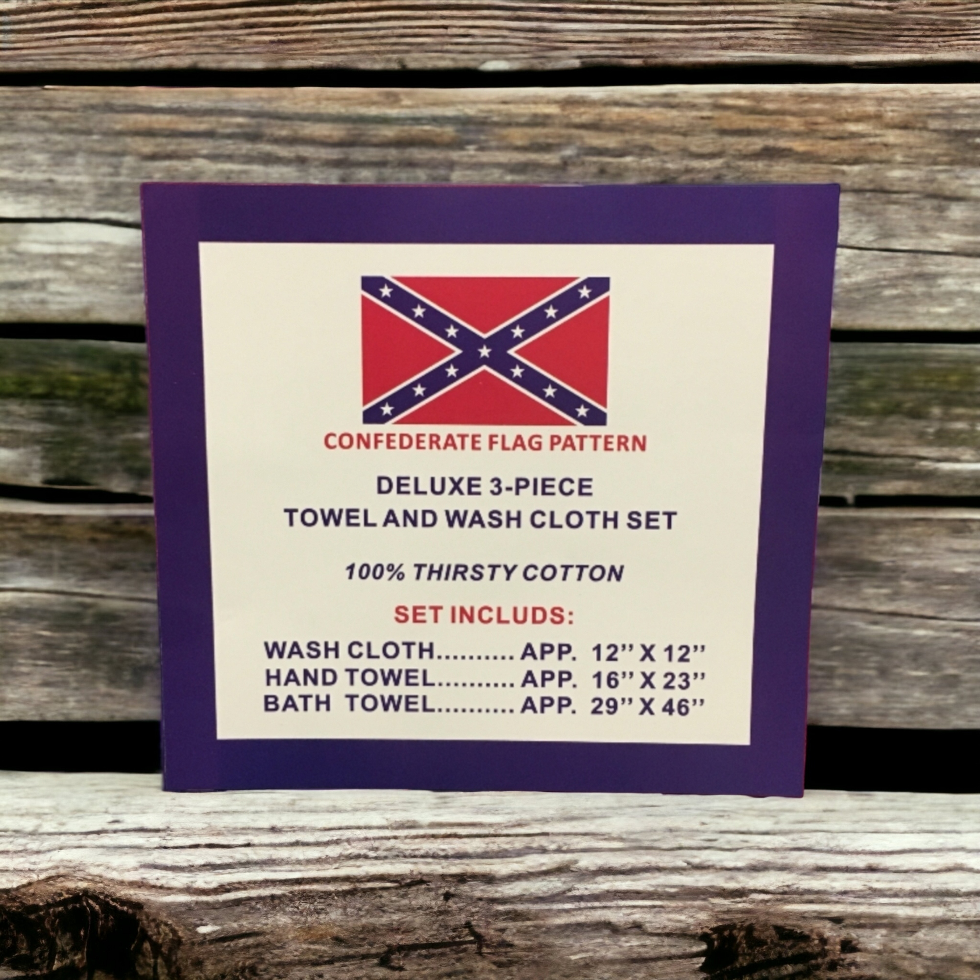 Battle Flag 3 Piece Towel Set