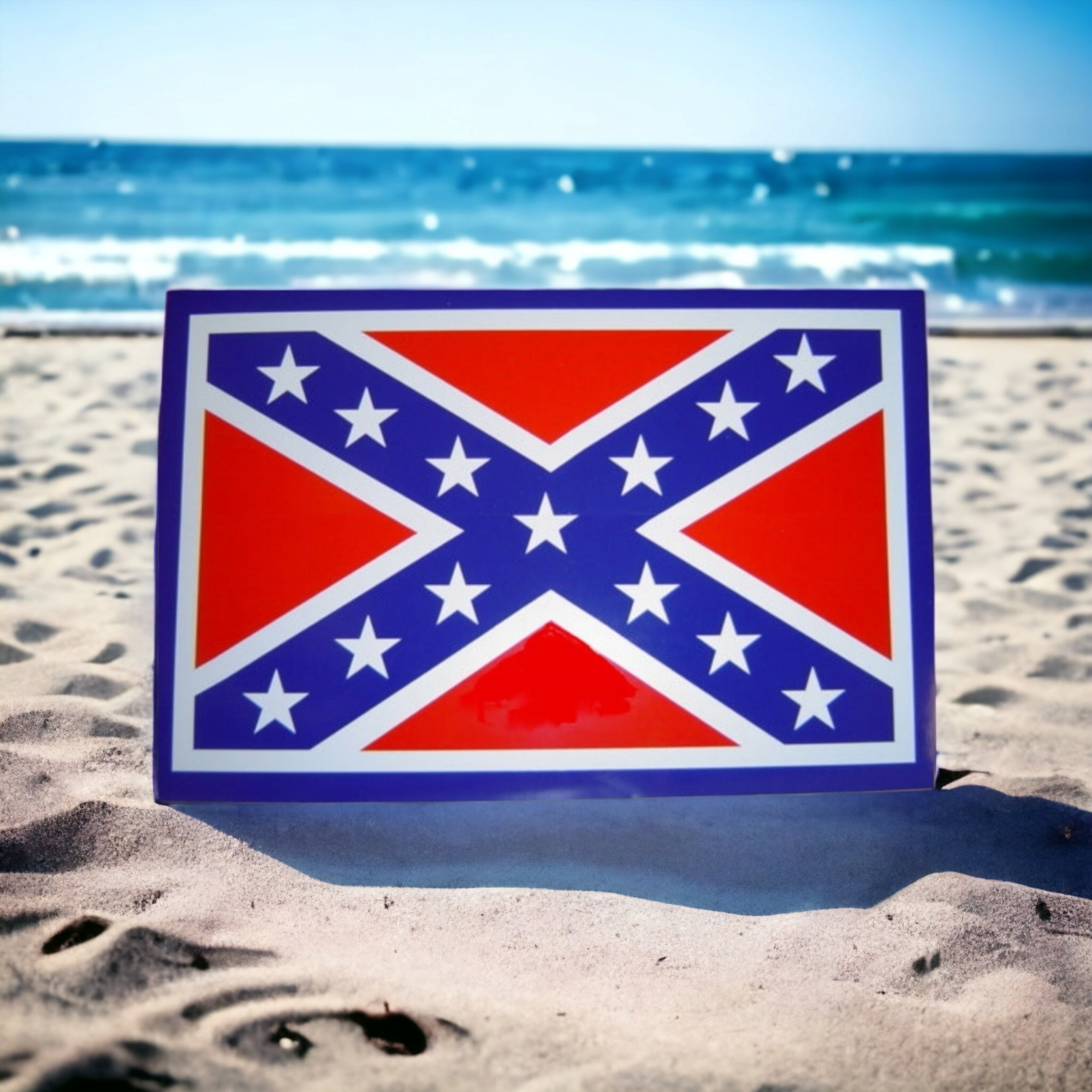 Battle Flag Sticker XL