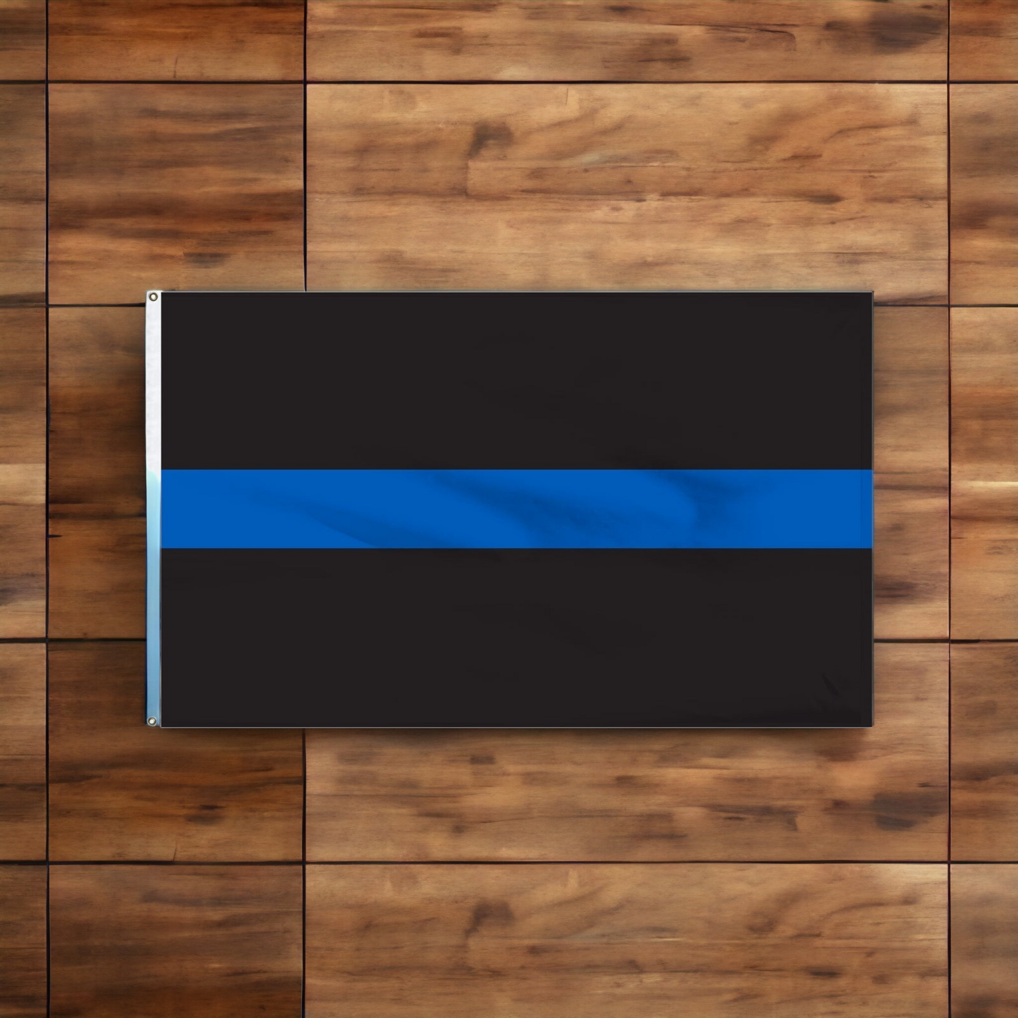 Police Thin Blue Line Flag