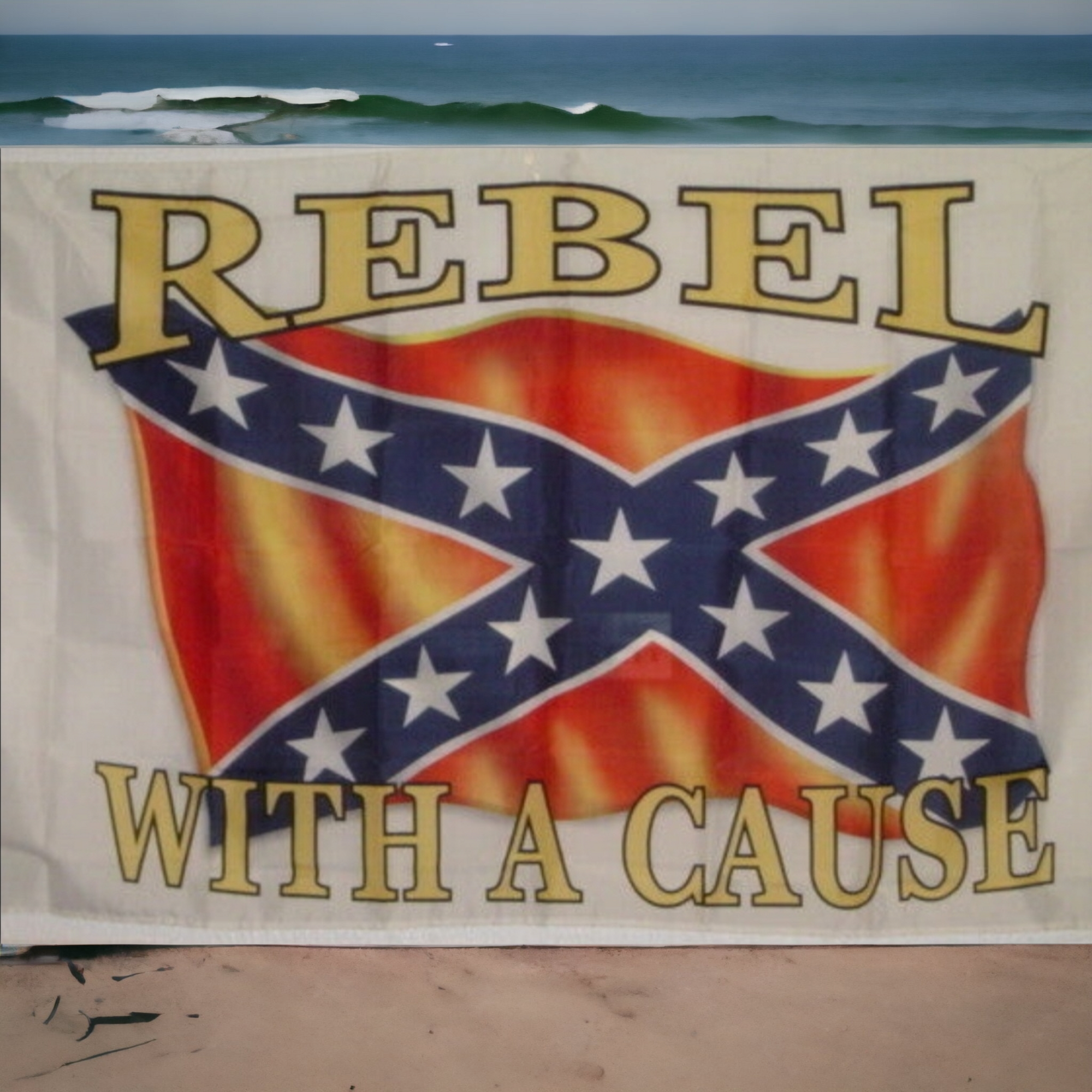 Rebel With A Cause Flag