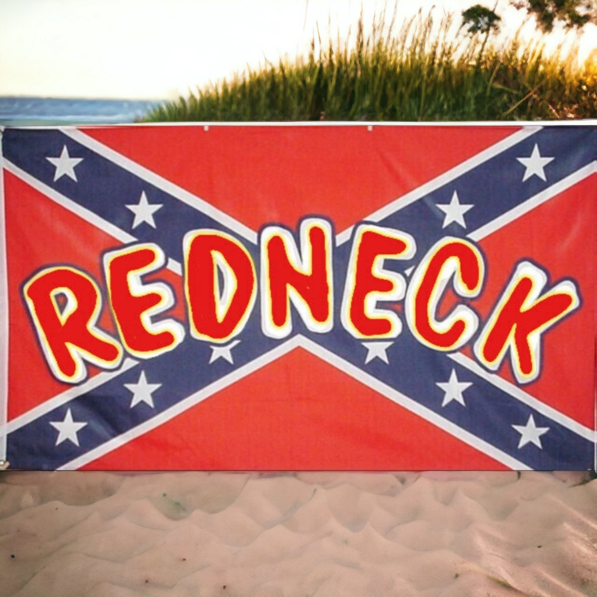 Redneck On The Battle Flag