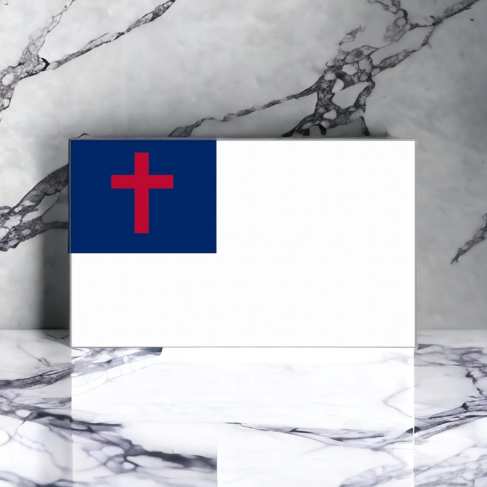 Christian Flag Sticker