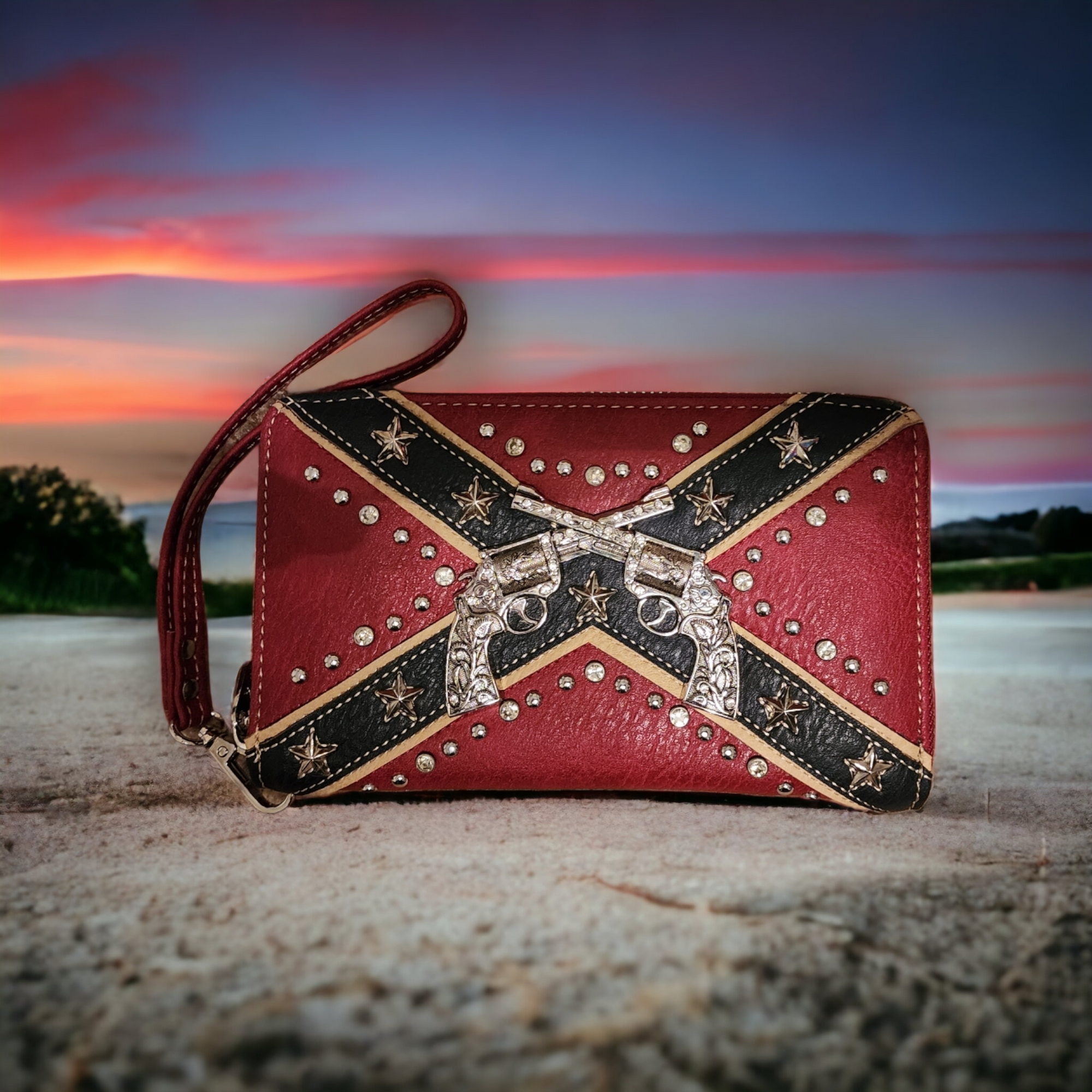 Battle Flag Ladies Wallet