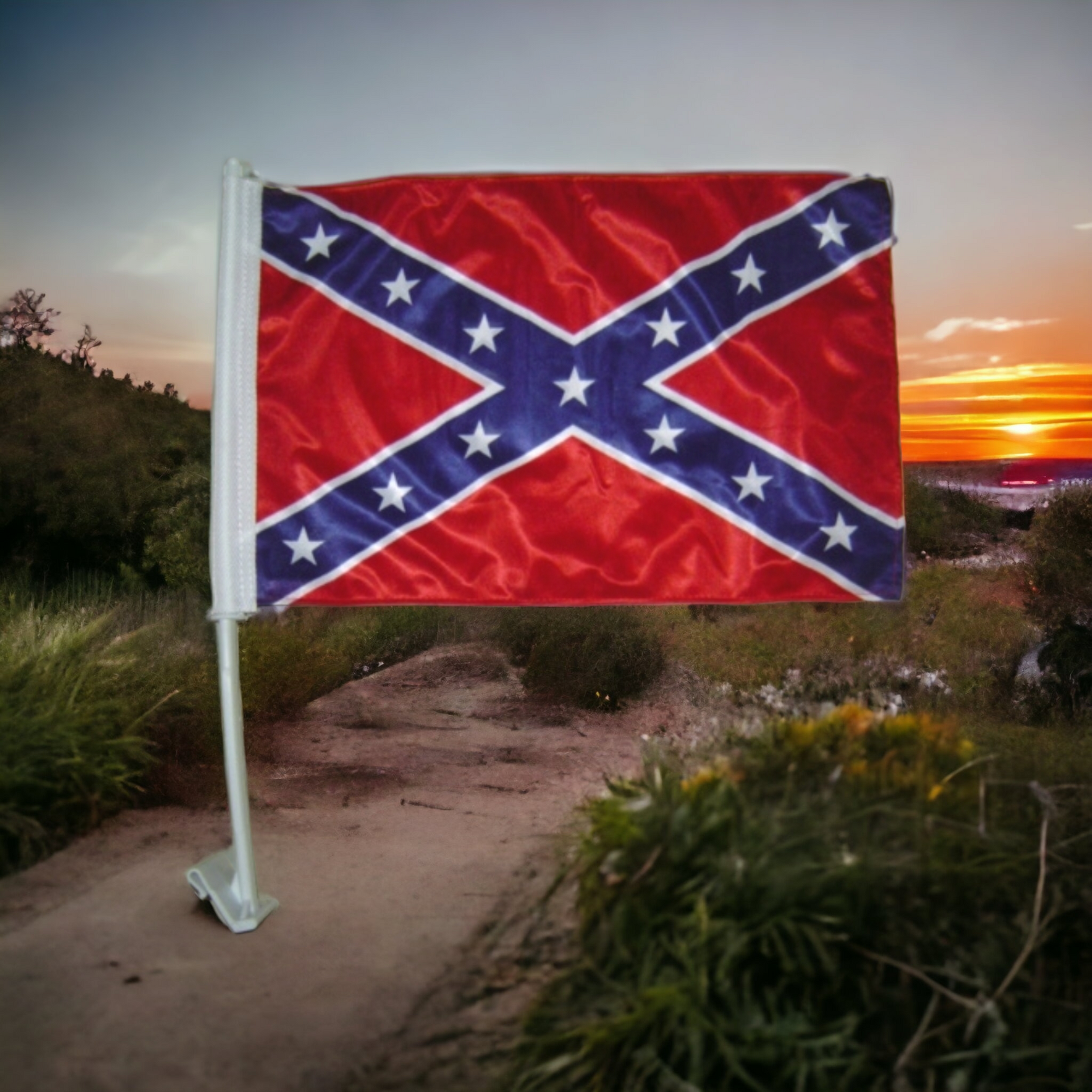 Battle Flag Window Flag