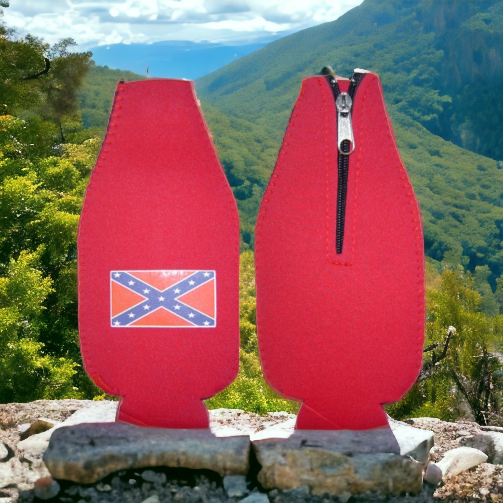 Battle Flag Bottle Coozie