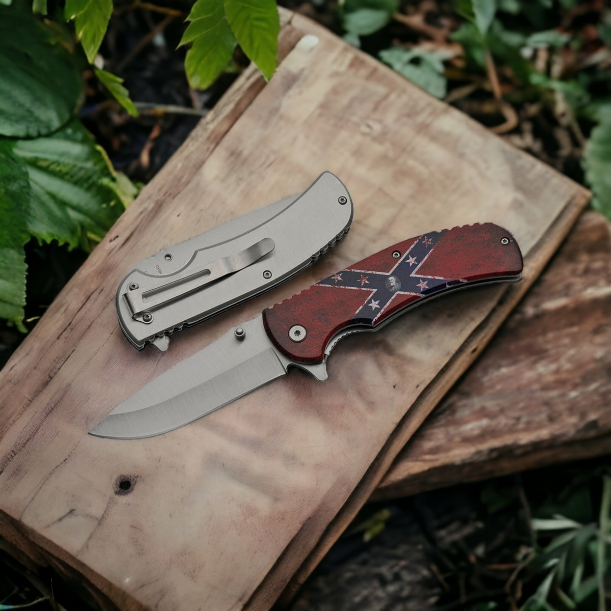 General Lee Center Star Folding Knife