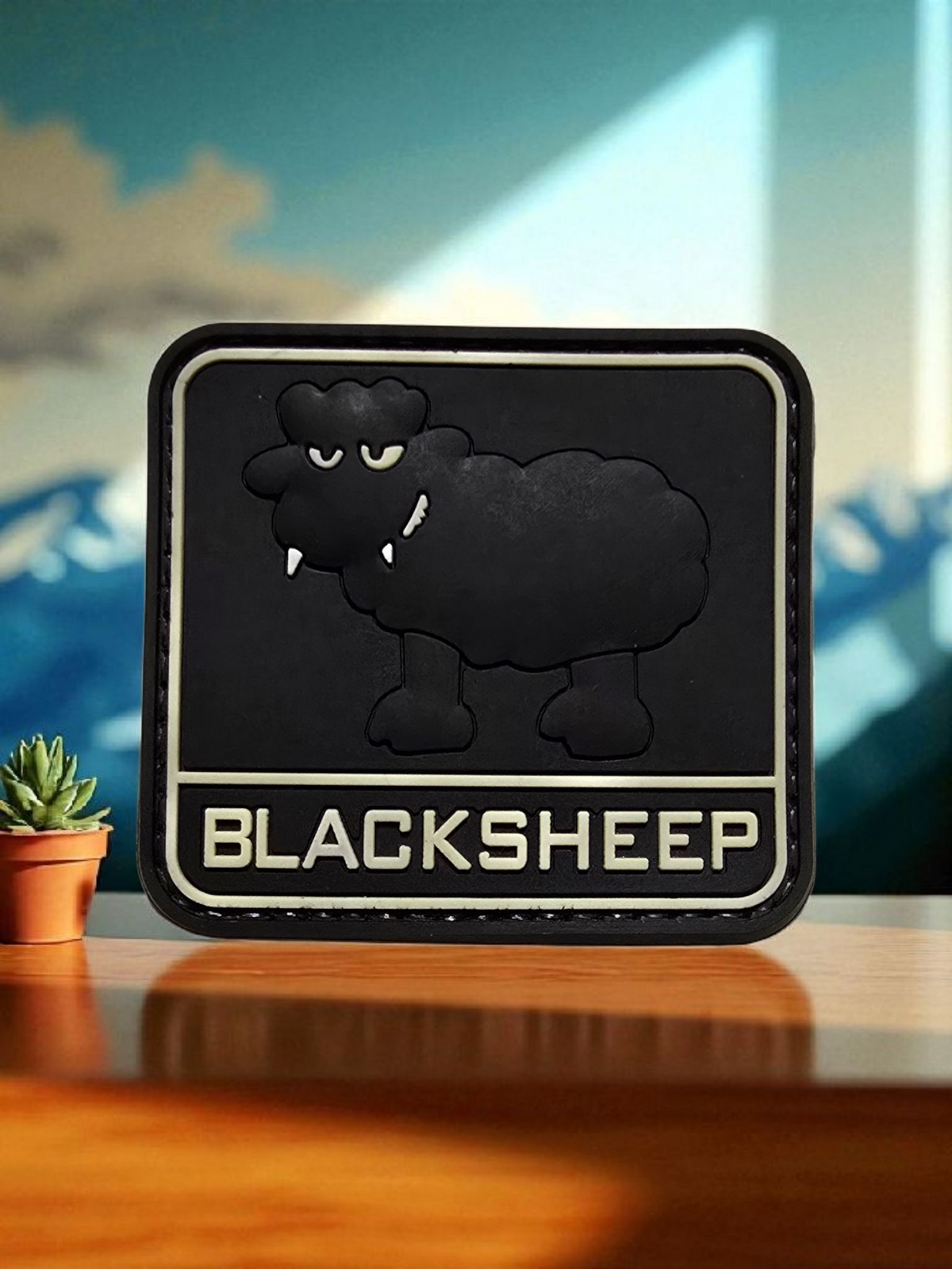Black Sheep Square Patch