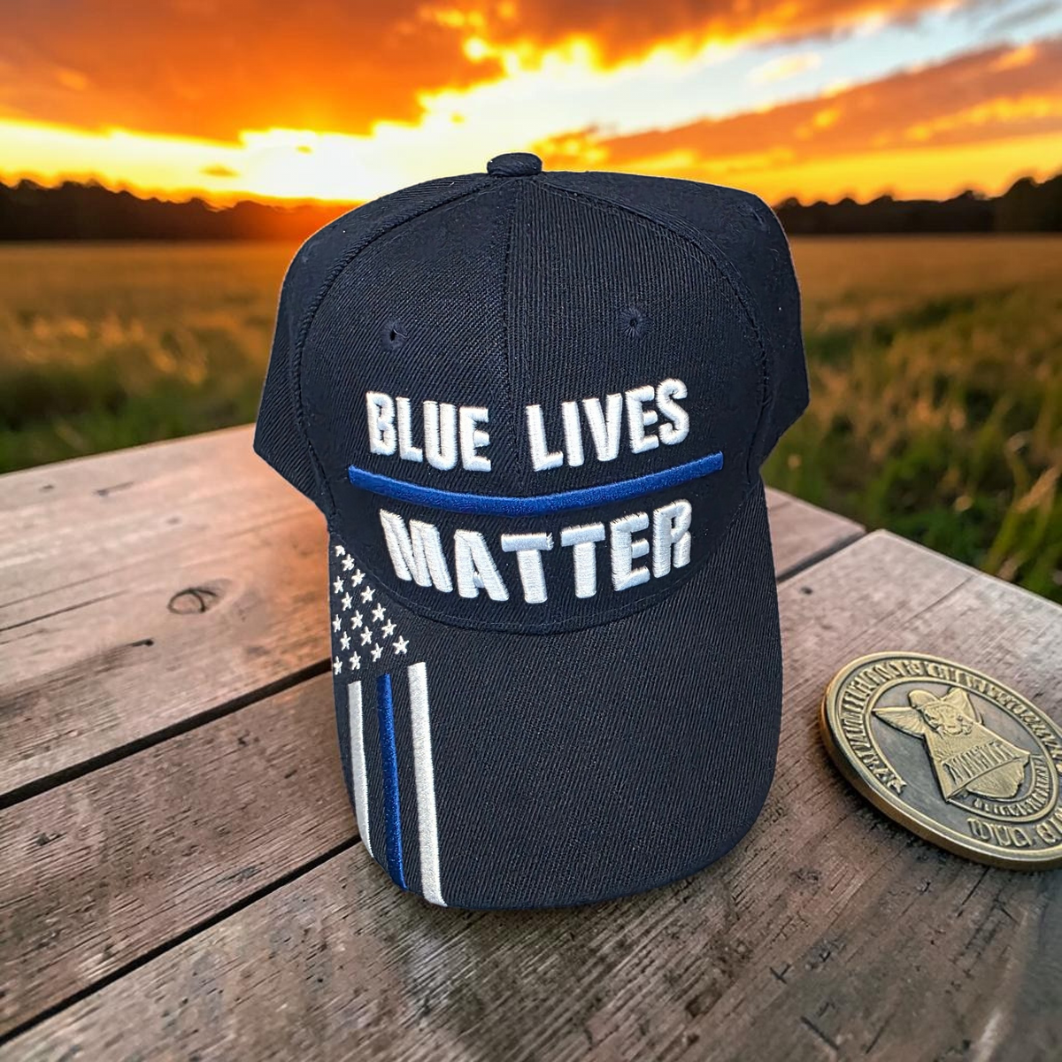 American Blue Lives Matter Hat