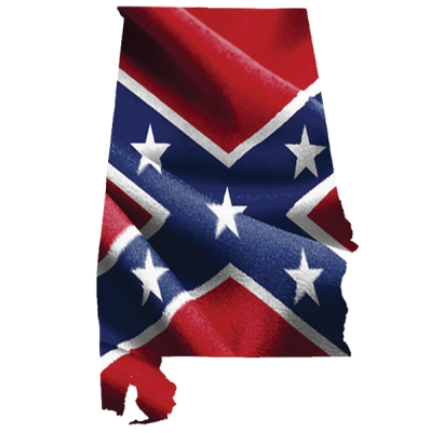 Alabama Battle Flag - Sticker by Dixie Outfitters®