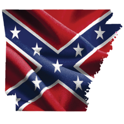 Arkansas Battle Flag - Sticker by Dixie Outfitters®