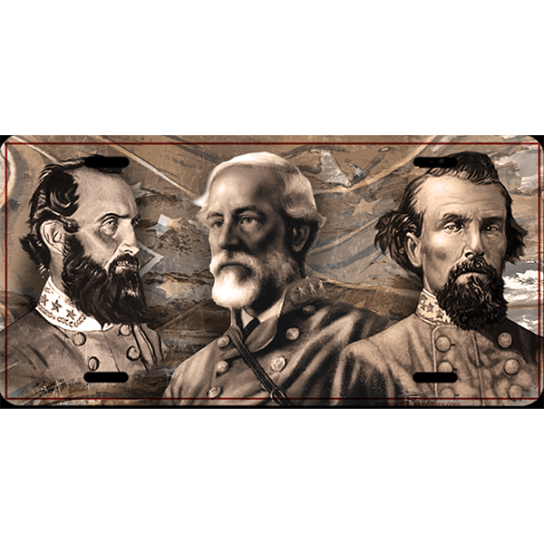 Three Generals Car Tag By Dixie Outfitters®
