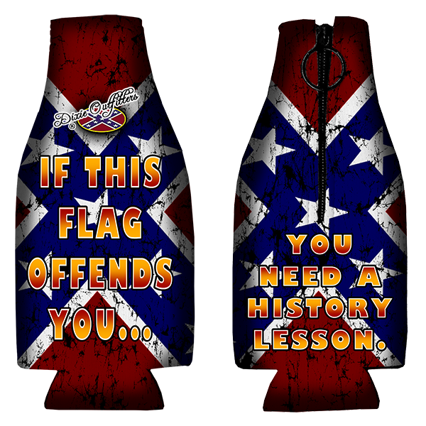 History Lesson Bottle Coozie By Dixie Outfitters®