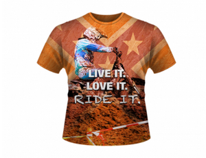 Live It All Over Shirt By Dixie Outfitters®