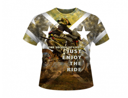 Just Enjoy The Ride All Over Shirt By Dixie Outfitters®