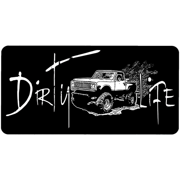 Dirty Life Aluminum Car Tag by Dixie Outfitters®