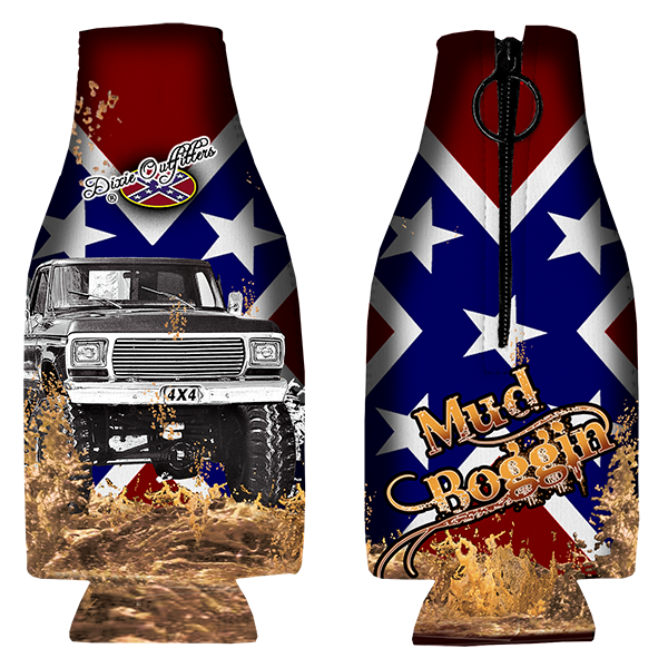 Mud Boggin Bottle Coozie by Dixie Outfitters®