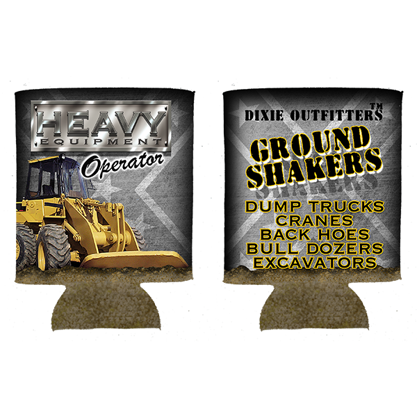 Heavy Equipment Operator Can Coozie by Dixie Outfitters®