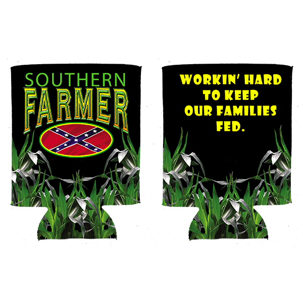 Southern Farmer Can Coozie by Dixie Outfitters®