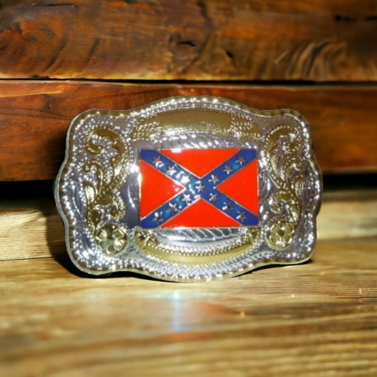 Mega Huge Battle Flag Belt Buckle